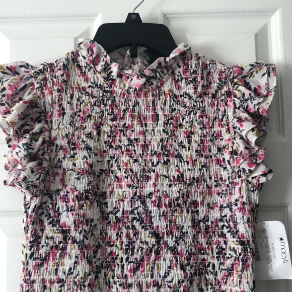 French Connection Macy’s Floral Summer Dress size Medium (M) - Picture 4 of 8